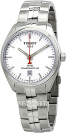 Tissot Pr 100 Srebrny/Stal Ø39 mm T101.407.11.011.00