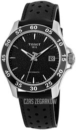 Tissot V8 Czarny/Skóra Ø42.5 mm T106.407.16.051.00