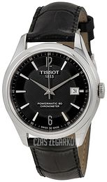 Tissot T-Classic Czarny/Skóra Ø41 mm T108.408.16.057.00