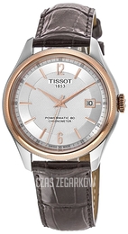 Tissot T-Classic Srebrny/Skóra Ø41 mm T108.408.26.037.00