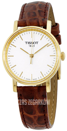 Tissot T-Classic Biały/Skóra Ø30 mm T109.210.36.031.00