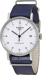 Tissot T-Classic Srebrny/Tkanina Ø40 mm T109.407.17.032.00