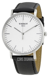 Tissot T-Classic Biały/Skóra Ø42 mm T109.610.16.031.00
