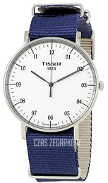 Tissot T-Classic Biały/Stal Ø42 mm T109.610.17.037.00