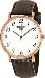 Tissot T-Classic Biały/Skóra Ø42 mm T109.610.36.032.00