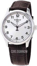 Tissot T-Classic Srebrny/Skóra Ø42 mm T116.410.16.037.00