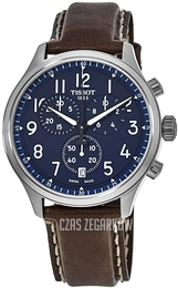 Tissot T-Sport Niebieski/Skóra Ø45 mm T116.617.16.042.00