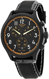 Tissot T-Sport Czarny/Skóra Ø45 mm T116.617.36.052.02