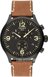 Tissot T-Sport Czarny/Skóra Ø45 mm T116.617.36.057.00