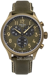 Tissot Chrono XL Brązowy/Skóra Ø45 mm T116.617.36.092.00