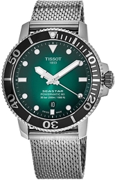 Tissot Seastar Zielony/Stal Ø43 mm T120.407.11.091.00