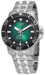 Tissot Seastar Zielony/Stal Ø43 mm T120.407.11.091.01