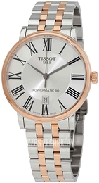 Tissot Carson Srebrny/Stal w kolorze różowego złota Ø40 mm T122.407.22.033.00