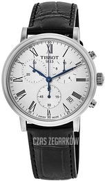 Tissot Carson Srebrny/Skóra Ø41 mm T122.417.16.033.00