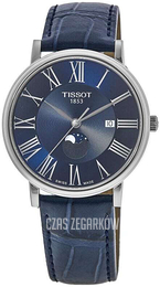 Tissot Carson Niebieski/Skóra Ø40 mm T122.423.16.043.00