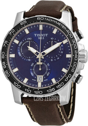 Tissot T-Sport Niebieski/Skóra Ø45.5 mm T125.617.16.041.00