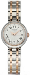 Tissot T-Lady Srebrny/Stal w kolorze różowego złota Ø26 mm T126.010.22.013.01
