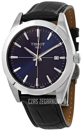 Tissot T-Classic Niebieski/Skóra Ø40 mm T127.410.16.041.01