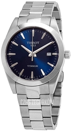 Tissot T-Classic Niebieski/Tytan Ø40 mm T127.410.44.041.00