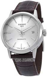 Tissot T-Classic Srebrny/Skóra Ø42 mm T129.407.16.031.00