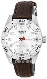 Tissot Powermatic 80 Srebrny/Skóra Ø42 mm T131.430.16.032.00
