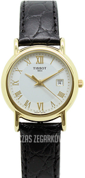 Tissot T-Gold Biały/Skóra Ø27 mm T71.3.129.13