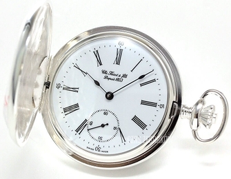 Tissot T-Pocket Savonnette Mechanical Biały Ø50.5 mm T83.1.452.13