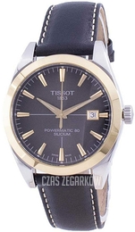 Tissot Silicium Czarny/Skóra Ø40 mm T927.407.46.061.01