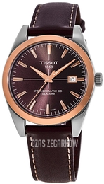 Tissot T-Gold Brązowy/Skóra Ø40 mm T927.407.46.291.00