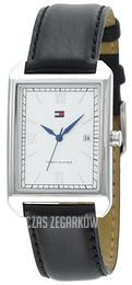 Tommy Hilfiger Srebrny/Skóra Ø30 mm 1710091