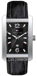Tommy Hilfiger Brandon Czarny/Skóra Ø32 mm 1710285