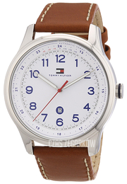 Tommy Hilfiger Andre Biały/Skóra Ø44 mm 1710311