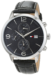 Tommy Hilfiger Szary/Skóra Ø42 mm 1710361