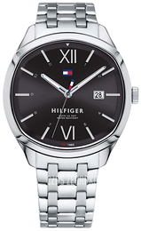 Tommy Hilfiger Czarny/Stal Ø44 mm 1710363