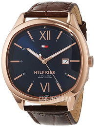 Tommy Hilfiger Niebieski/Skóra Ø44 mm 1710366