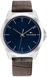 Tommy Hilfiger Norris Niebieski/Skóra Ø42 mm 1710549