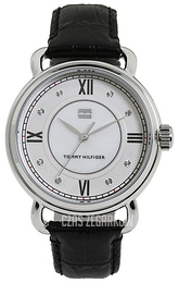 Tommy Hilfiger Biały/Skóra Ø41 mm 1780897