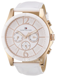 Tommy Hilfiger Biały/Skóra Ø43 mm 1781160