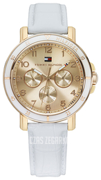 Tommy Hilfiger Żółte złoto/Skóra Ø40 mm 1781207