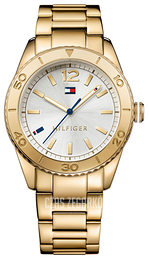 Tommy Hilfiger Ritz Srebrny/Stal w odcieniu złota Ø38 mm 1781268