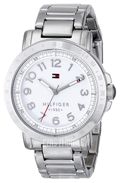 Tommy Hilfiger Liv Biały/Stal Ø38 mm 1781397
