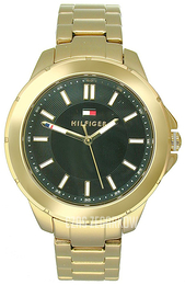Tommy Hilfiger Dress Czarny/Stal w odcieniu złota Ø41 mm 1781434