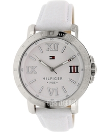 Tommy Hilfiger Biały/Skóra Ø38 mm 1781440