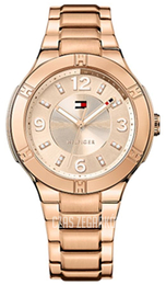 Tommy Hilfiger Zloty/Stal w kolorze różowego złota Ø39 mm 1781445
