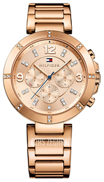 Tommy Hilfiger Cary Różowe złoto/Stal w kolorze różowego złota Ø40 mm 1781533
