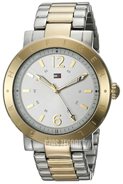 Tommy Hilfiger Aubrey Srebrny/Stal w odcieniu złota Ø38 mm 1781620