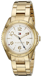 Tommy Hilfiger Lizzie Biały/Stal w odcieniu złota Ø35 mm 1781638