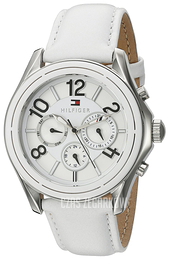 Tommy Hilfiger Biały/Skóra Ø39 mm 1781648