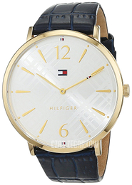 Tommy Hilfiger Classic Srebrny/Skóra Ø40 mm 1781843