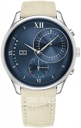 Tommy Hilfiger Dressed Up Niebieski/Skóra Ø38 mm 1782130